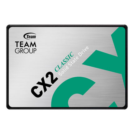 Disco solido Teamgroup CX2, 512GB, SATA 6.0 Gb/s, 2.5", ECC, DC +5V