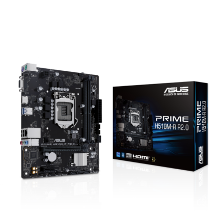PLACA MADRE ASUS H510M-R R2.0 (90H510M-R R2.0 ) NO TIENE M.2, SOCKET LGA 1200, RAM DDR4 BUSS 3200OC MHZ
