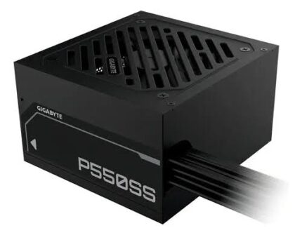 Fuente de alimentación Gigabyte P550SS, 550W, 80 PLUS Silver, Formato ATX.