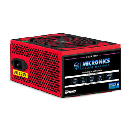 FUENTE DE PODER MICRONICS PSU P7000, 700W, ATX – 7000 SERIES