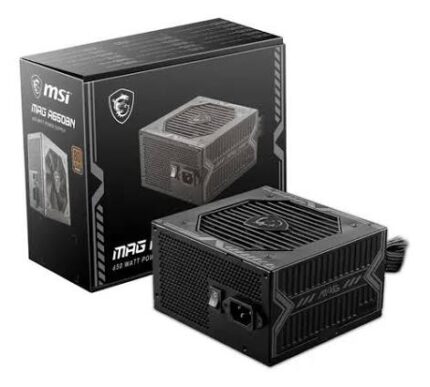 Fuente de alimentación MSI MAG A650BN, 650W, 80 PLUS Bronze Certified, Formato ATX.
