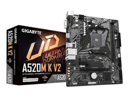 Motherboard Gigabyte A520M K V2 (rev. 1.0) Chipset AMD A520, Socket AM4, Micro ATX