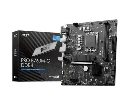 Motherboard MSI PRO B760M-G DDR4, Chipset Intel B760, LGA1700, HDMI, DP, VGA, mATX
