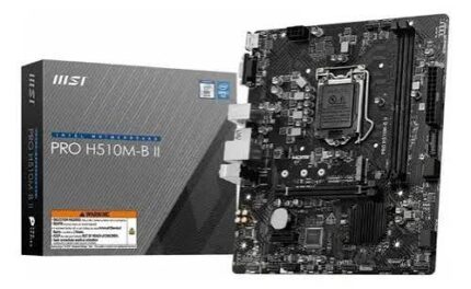 MOTHERBOARD MSI PRO H510M-B II ( 911-7E05-014 ) LGA 1200 | 2*DDR4 | HDMI-VGA