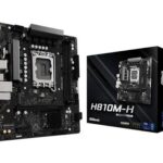 Motherboard ASROCK H810M-X, Chipset Intel H810, LGA 1851, 1xVGA, 1xHDMI, 1xDP, mATX