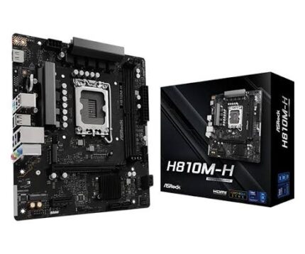 Motherboard ASROCK H810M-X, Chipset Intel H810, LGA 1851, 1xVGA, 1xHDMI, 1xDP, mATX
