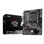 Motherboard MSI A520M-A PRO, Chipset AMD A520, Socket AMD AM4, mATX